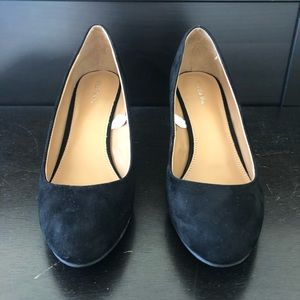 Merona Wedges Black 8